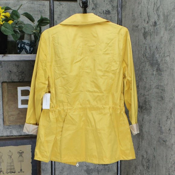NWT Hooded Anorak Rain Jacket XL Honey Glaze - Picture 6 of 8